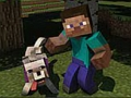Spil Minicraft: Steve og Wolf Adventure online