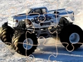 Spil Vinter Monster Truck Puslespil  online