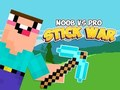 Spil Noob vs pro stick krig online