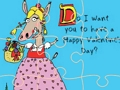 Spil Glædelig Valentinsdag-puslespil  online