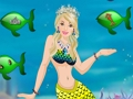 Spil Barbie Havfrue Dressup  online