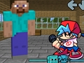 Spil Friday Night Funkin' VS Steve fra Minecraft  online