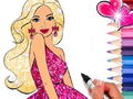 Spil Malebog: Barbie  online