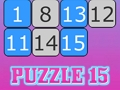 Spil Puslespil 15  online