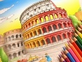 Spil Malebog: Det romerske Colosseum  online