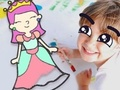 Spil Malebog: Prins og Prinsesse  online