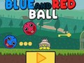 Spil Blå og rød bold  online