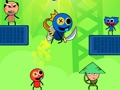 Spil Tegn Rainbow Ninja  online
