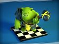Spil Checkers RPG online kamp  online