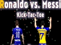 Spil Messi vs Ronaldo Kick Tac Toe online