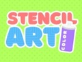 Spil Stencil kunst farve  online