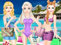 Spil Piger sommerferie mode  online