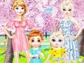 Spil Frosne familie blomsterpicnic  online