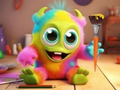 Spil Malebog: Monster  online