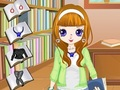 Spil Bibliotek pige dressup  online