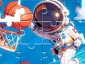 Spil Jigsaw Puzzle: Space Basketball online