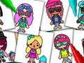 Spil Toca Boca: Tøjdesigner  online