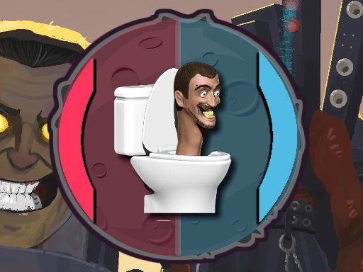 Spil Skibidi toilet pong online