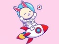 Spil Malebog: Kanin Astronaut  online
