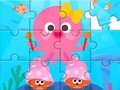 Spil Jigsaw -puslespil: Sød blæksprutte online