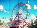 Spil Jigsaw Puzzle: Forlystelsespark  online