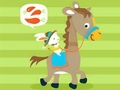 Spil Malebog: Ridehest  online