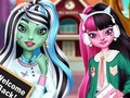 Spil Monsterpiger tilbage til skolen  online