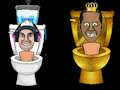 Spil Skibidi toilet makeover spilletid online
