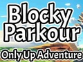 Spil Blocky Parkour: Kun op adventure online