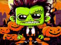 Spil Franky & Vampire Halloween Puslespil  online