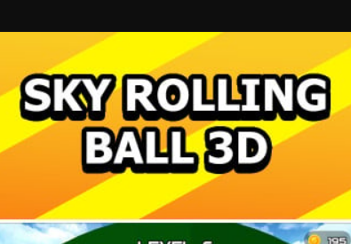 Spil Sky Stunts Rolling Ball 3D online