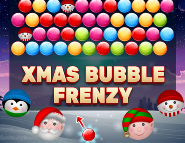 Spil Xmas Bubble Frenzy online