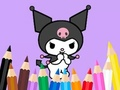 Spil Malebog: Kuromi Carries Bag  online