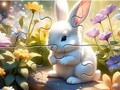 Spil Jigsaw Puzzle: Sunny Forest Rabbit online