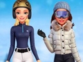 Spil Ellie og venner ski mode online