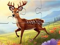 Spil Jigsaw -puslespil: Løbende hjorte online