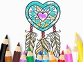 Spil Malebog: Heart Dreamcatcher  online