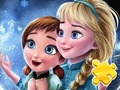 Spil Jigsaw -puslespil: Is søster online