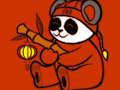 Spil Sød panda farve  online