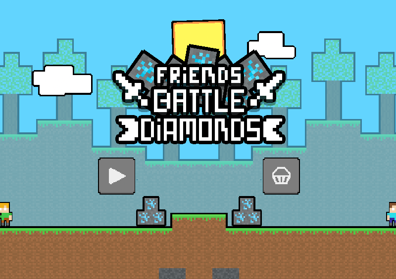 Spil Venner kæmper mod diamanter  online