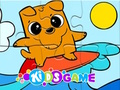 Spil Jigsaw Puzzle: Surfing i havet  online
