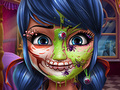 Spil Prikket pige Halloween makeup  online
