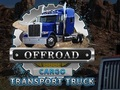 Spil Offroad godstransport lastbil  online