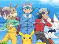 Spil Jigsaw Puzzle: Pokemon-klanen  online
