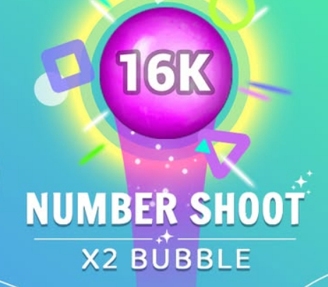 Spil Number Shoot x 2 boble  online