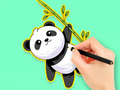 Spil Malebog: Panda Eat Bamboo  online