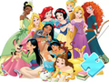 Spil Jigsaw -puslespil: Disney Princess online