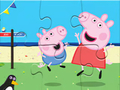 Spil Jigsaw -puslespil: Peppa Fun Day online
