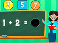 Spil Kids Quiz: Lad os lære nogle matematiske ligninger 2  online