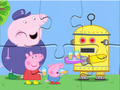 Spil Jigsaw Puzzle: Peppa Robot online